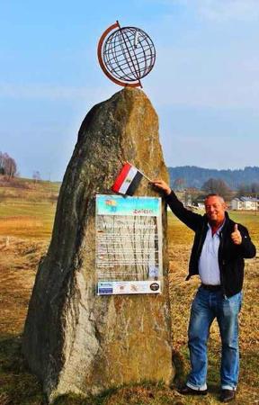 Weißwurstäquator Denkmal