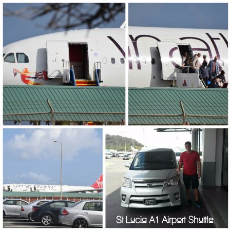 St Lucia A1 Airport Shuttle
