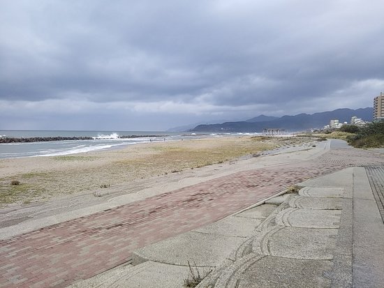 Senami Onsen Beach