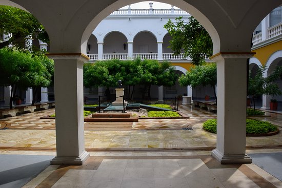 Claustro de la Merced Mausoleo de Garcia Marquez
