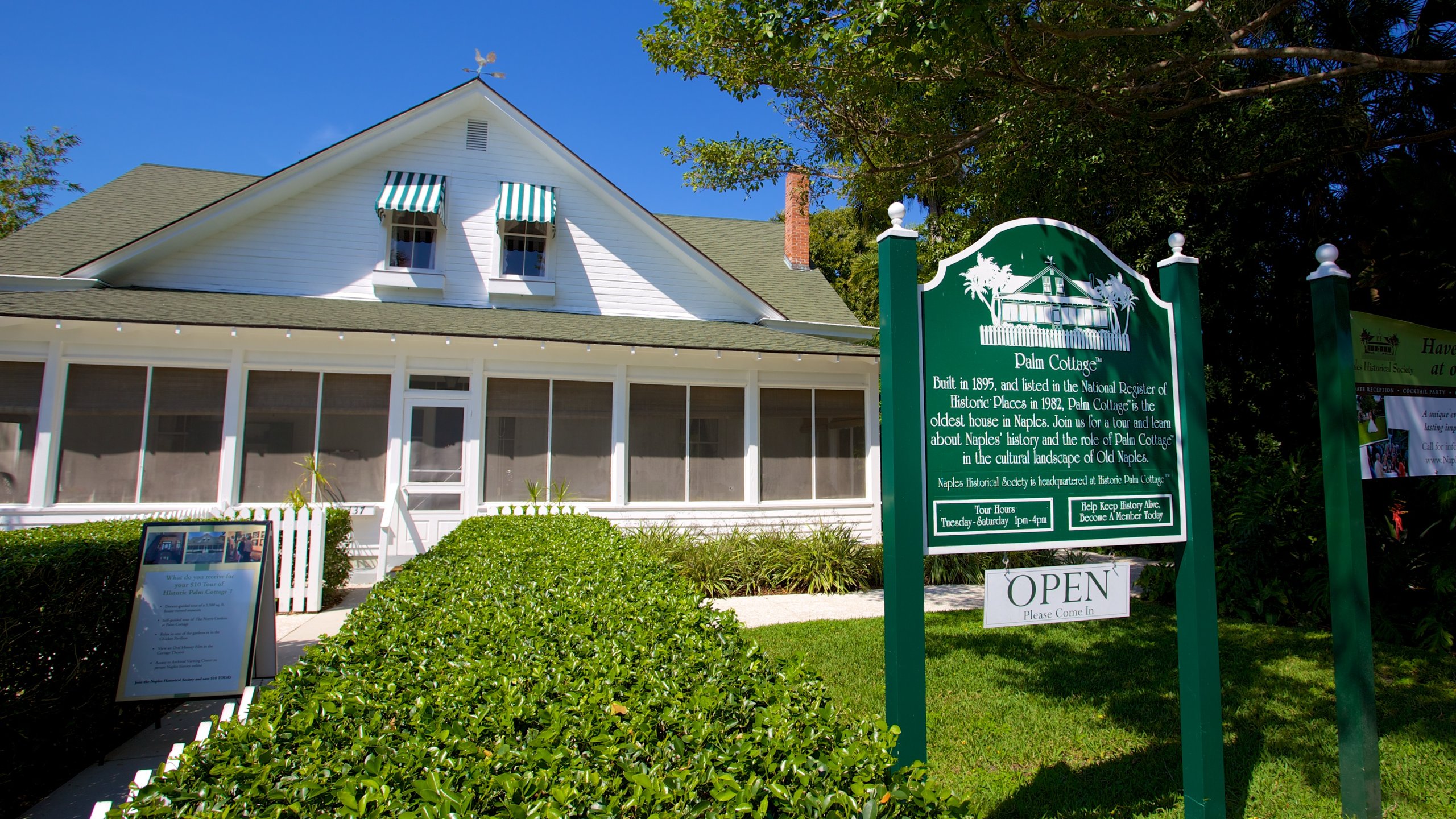 Naples Historical Society's Historic Palm Cottage