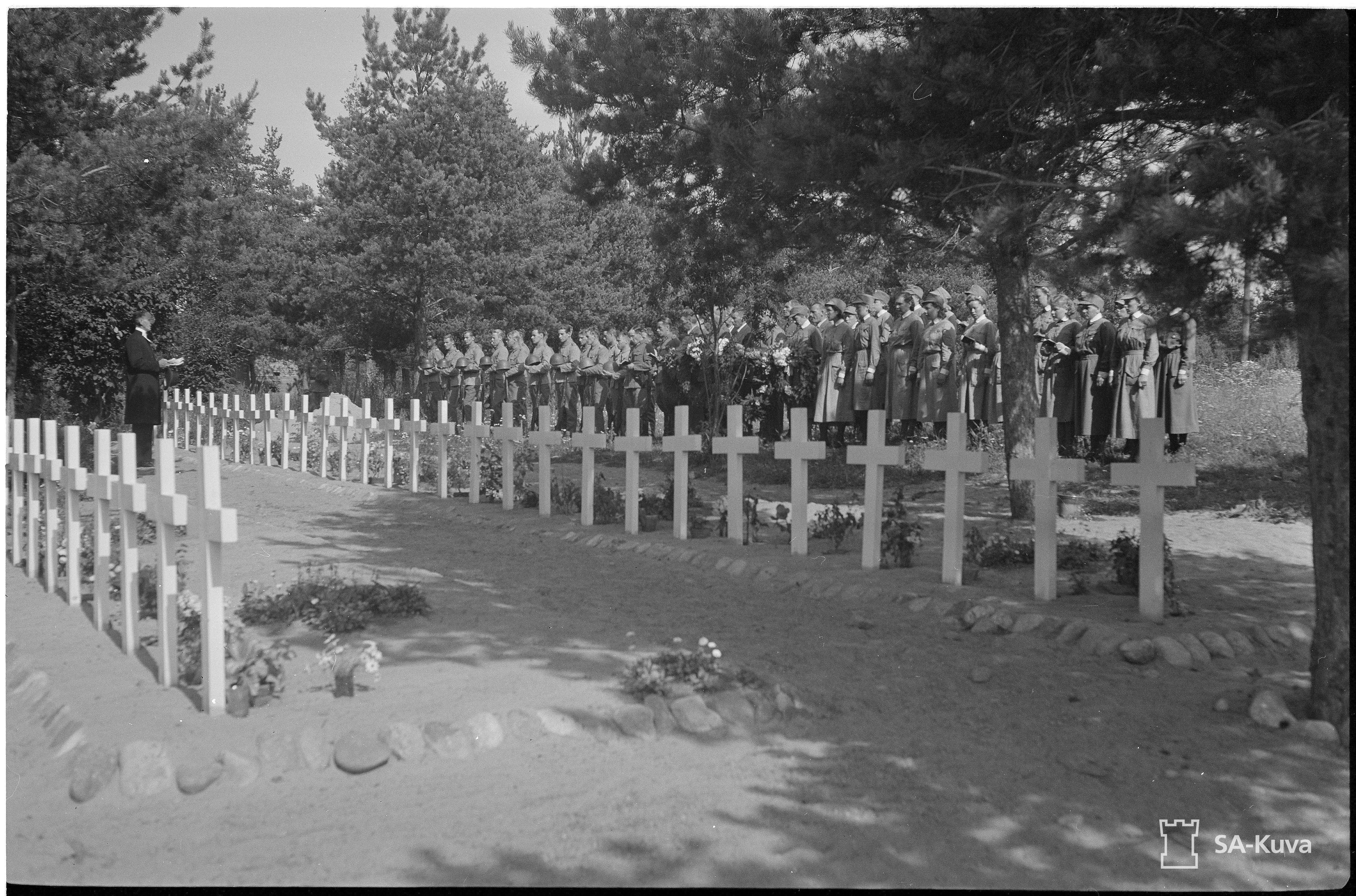 Monument on the Site of the Finnish Military Cemetery Kyakisalmi