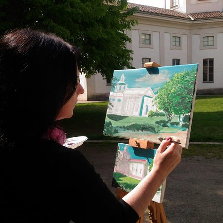 Pittura en plein air!