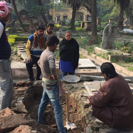 Scottish Cemetery at Calcutta