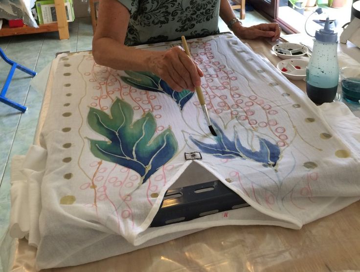 Batik Class with Oi