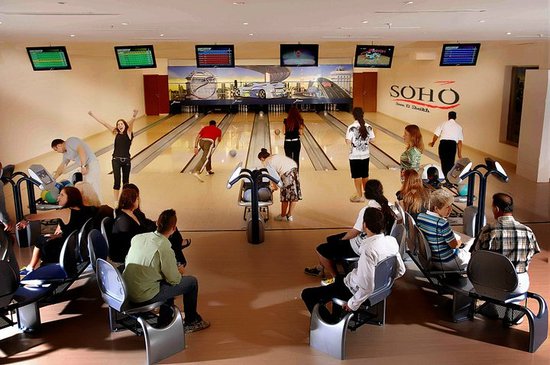 Bowling at Soho Square