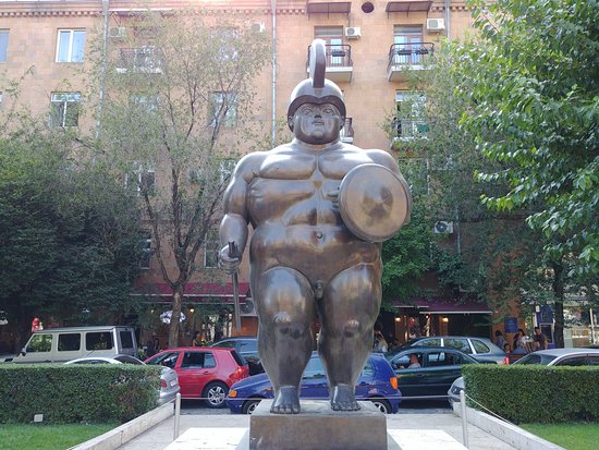 Roman Warrior Statue