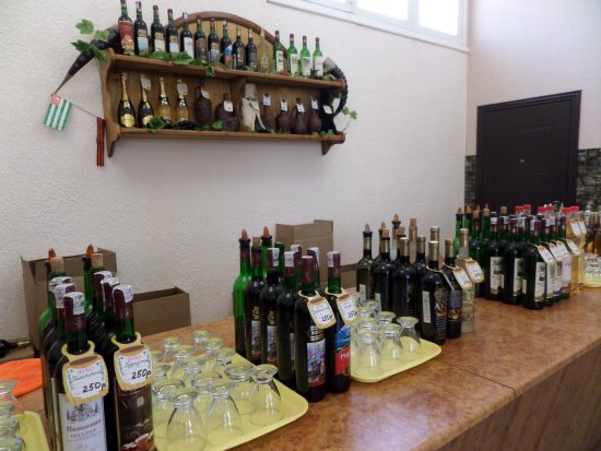 Tasting Room of Gudautsky Winery