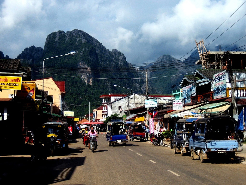 Vang Vieng Walking Street