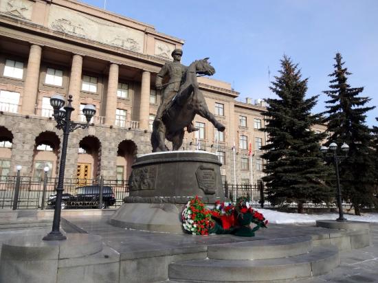 Marshal Zhukov Statue