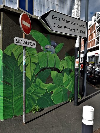 Fresque "Lézard-09"
