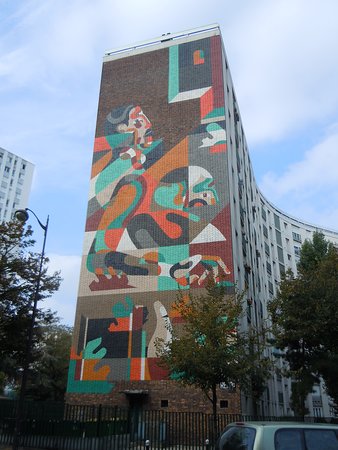 Fresque Regard sur Paris