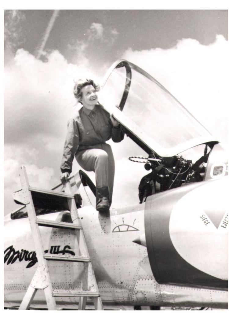 Fresque "Jacqueline Auriol"