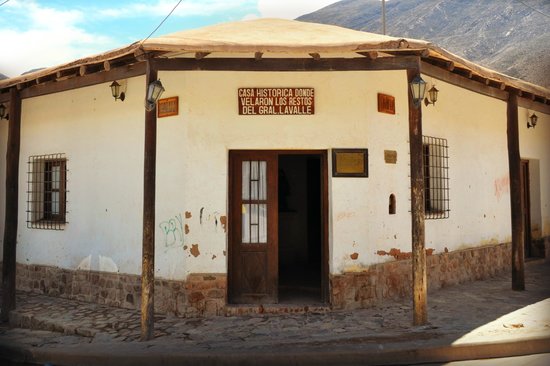 Casa donde velaron al Gral Lavalle
