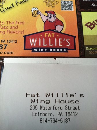 Fat Willie's Wing House