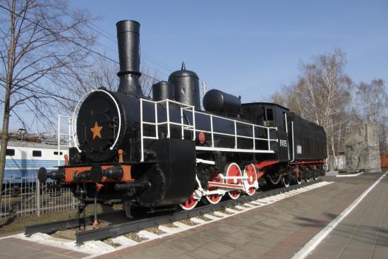 Locomotive-Monument to the 120th Anniversary of Locomotive Depot