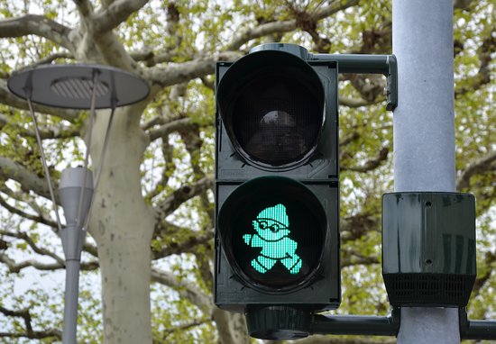 Mainzelmannchen Ampel