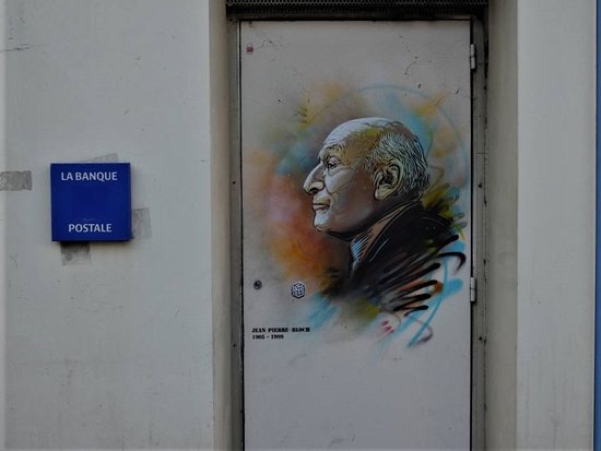 Fresque "Jean Pierre Bloch"