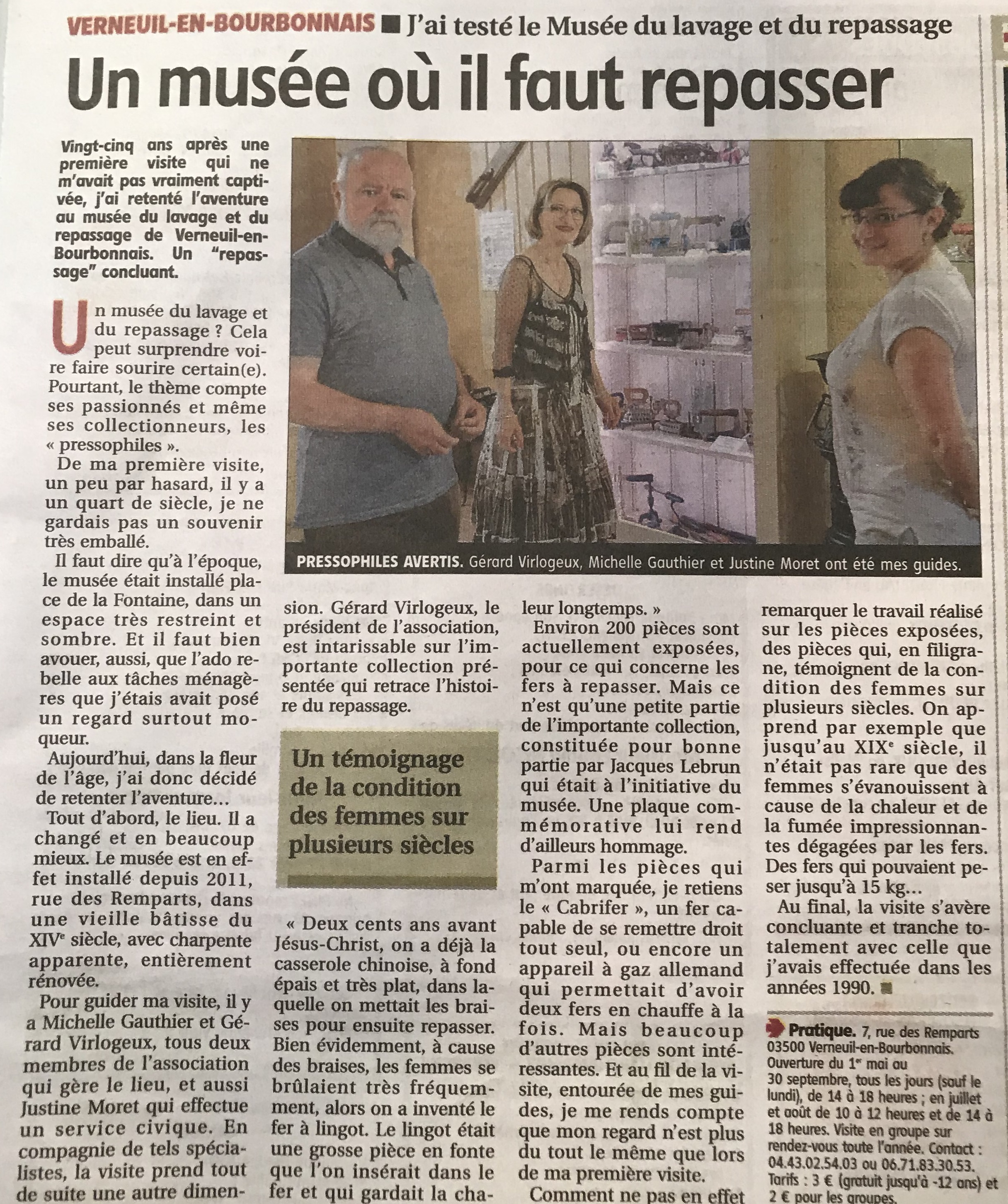 Musée du Lavage et du Repassage