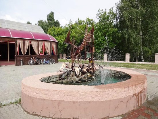 Fountain at Cafe Legenda