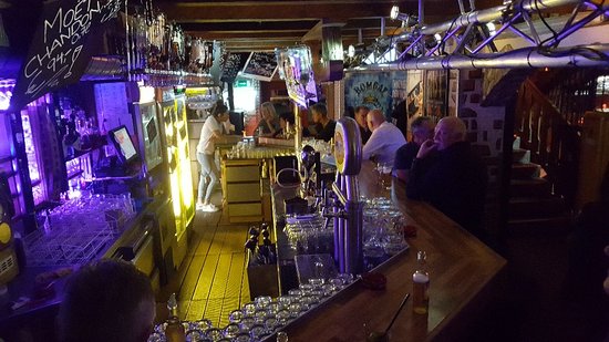 Black & Orange Rock Bar