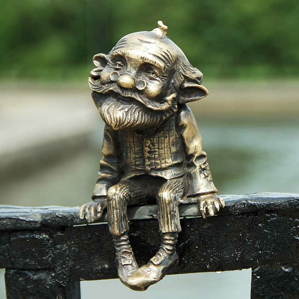 Sculpture Grandfather Homlin