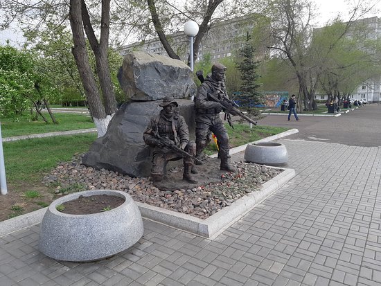 Monument to the Special Forces Soldiers