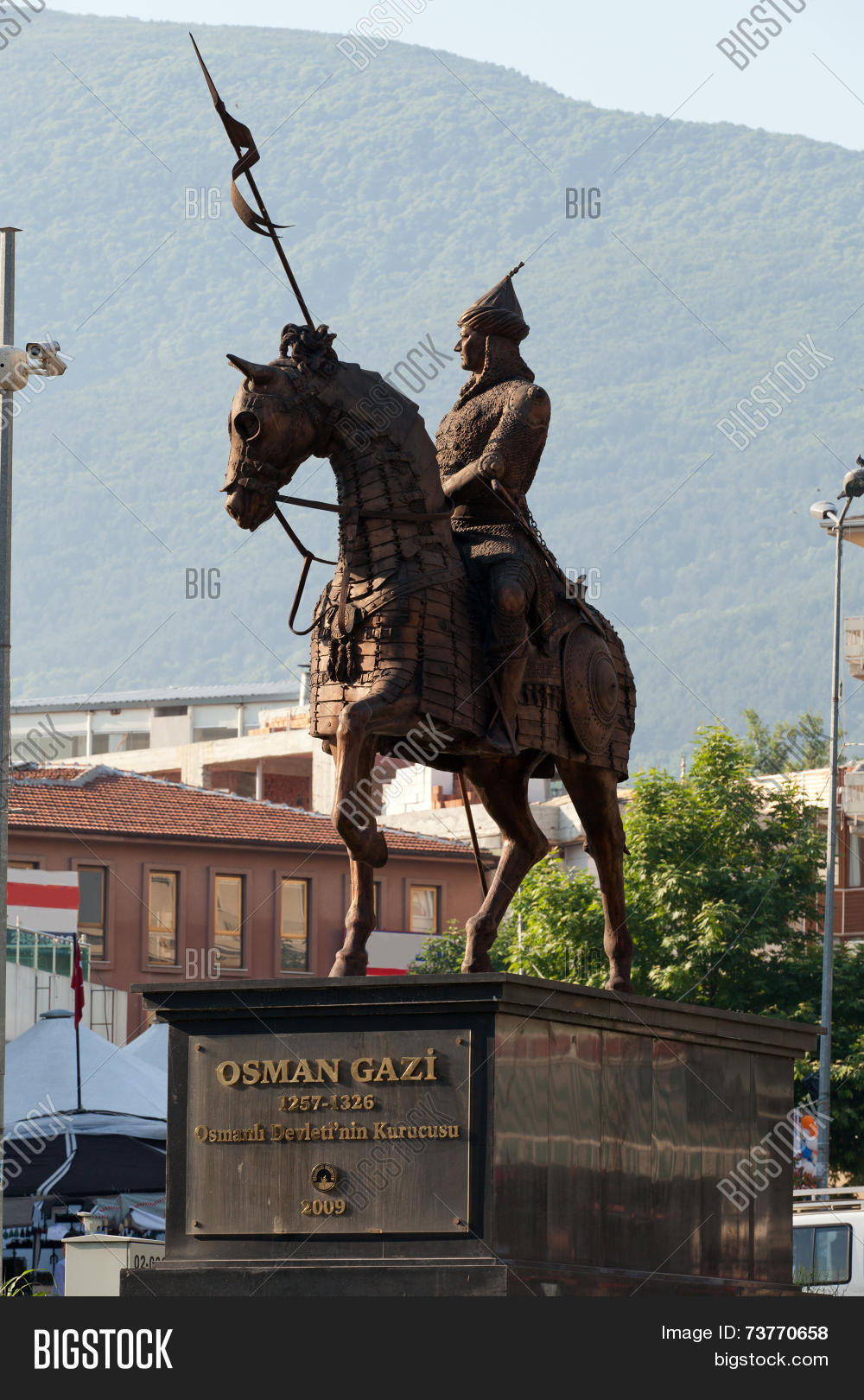 Osman Gazi Heykeli Statue