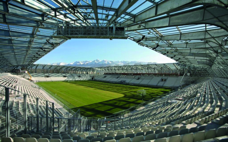 le stade des Alpes