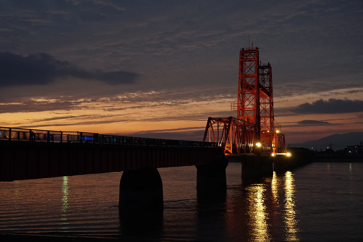 Chikugo River Lift Bridge