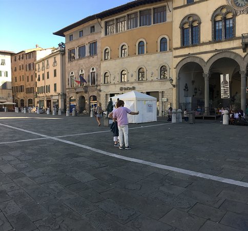 Piazza del Carmine a Pistoia