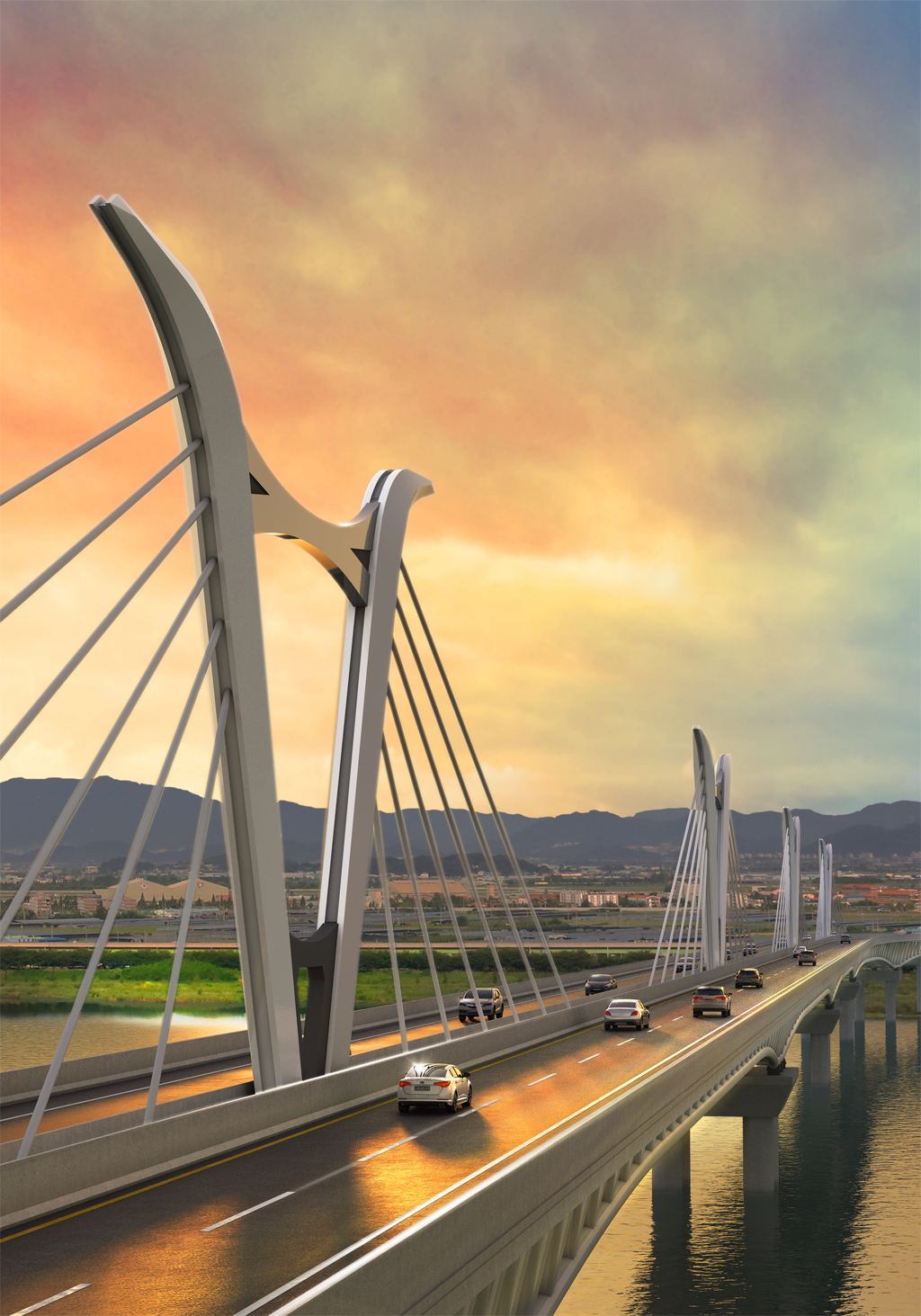 Cable-Stayed Bridge