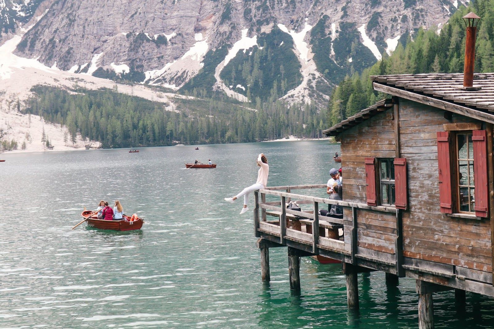 Anello del Rifugio Biella dal lago di Braies