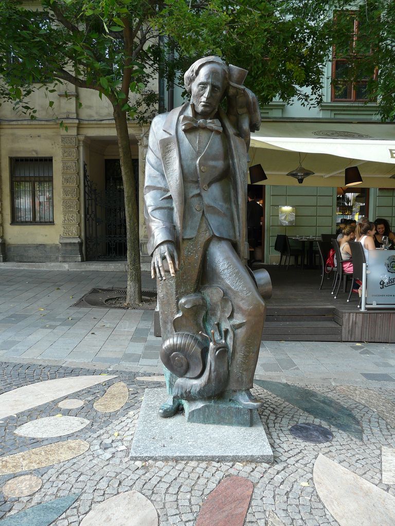 Statue of Hans Christian Andersen