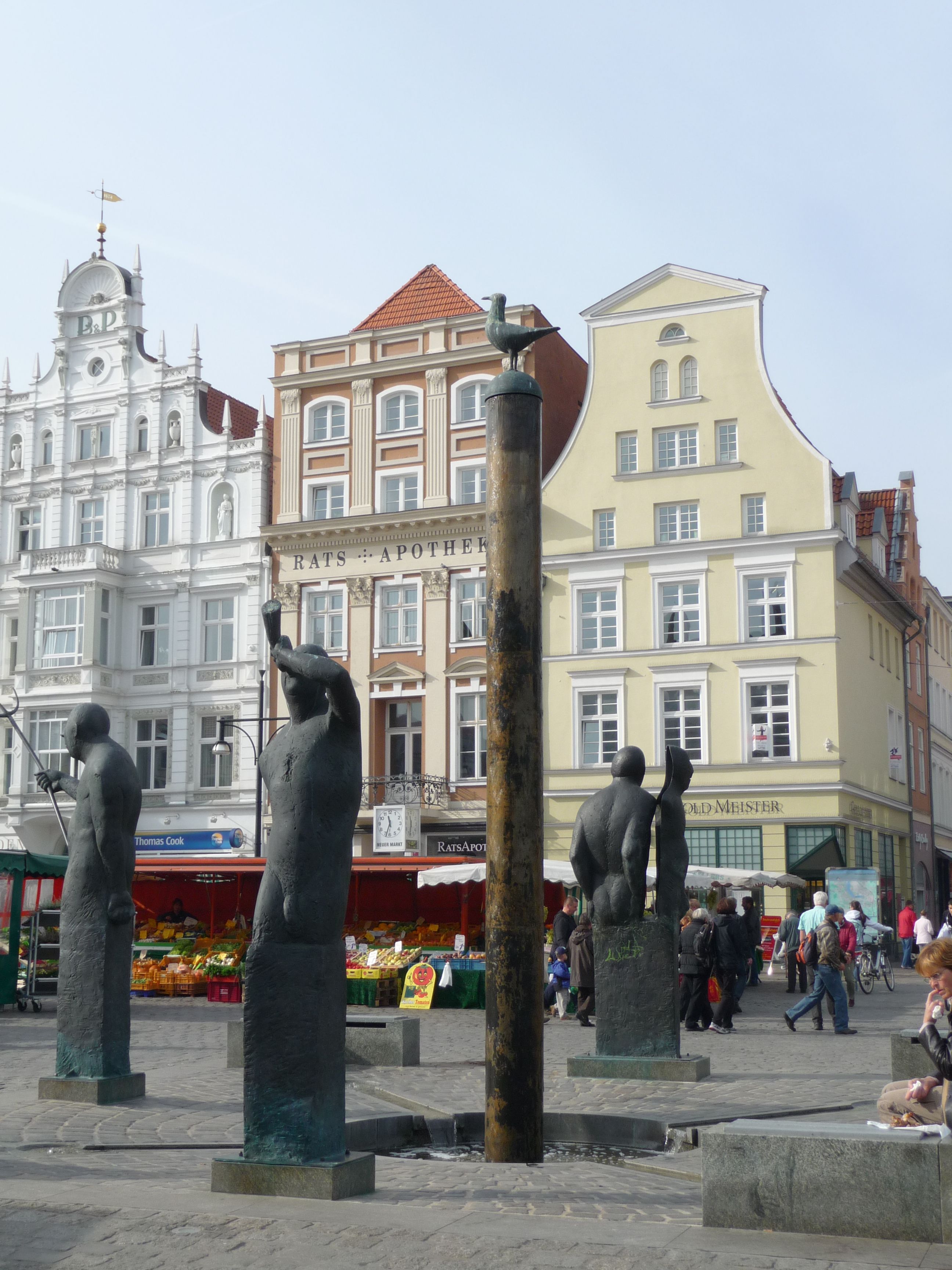 Skulptur "Eselreiter"
