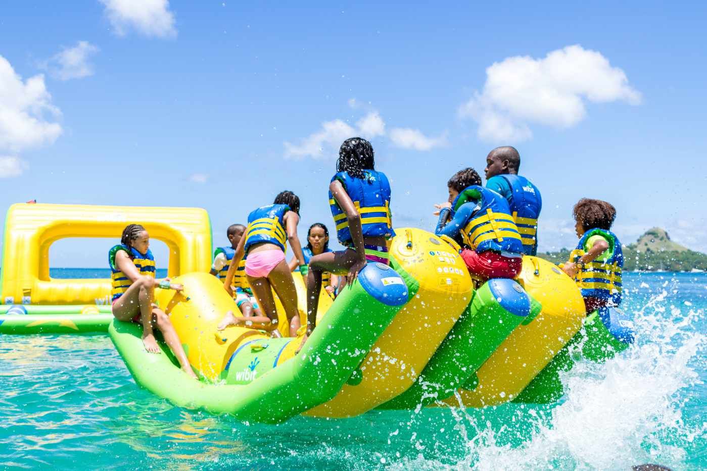 Splash Island Water Park Saint Lucia