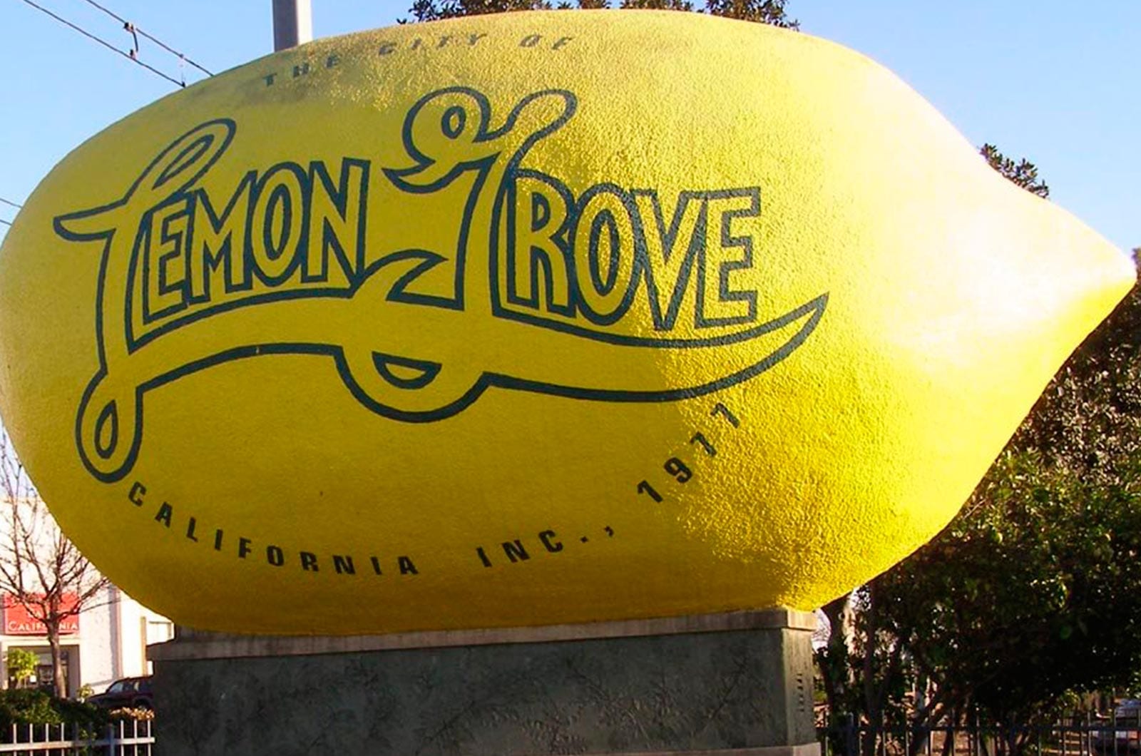 World's Largest Lemon