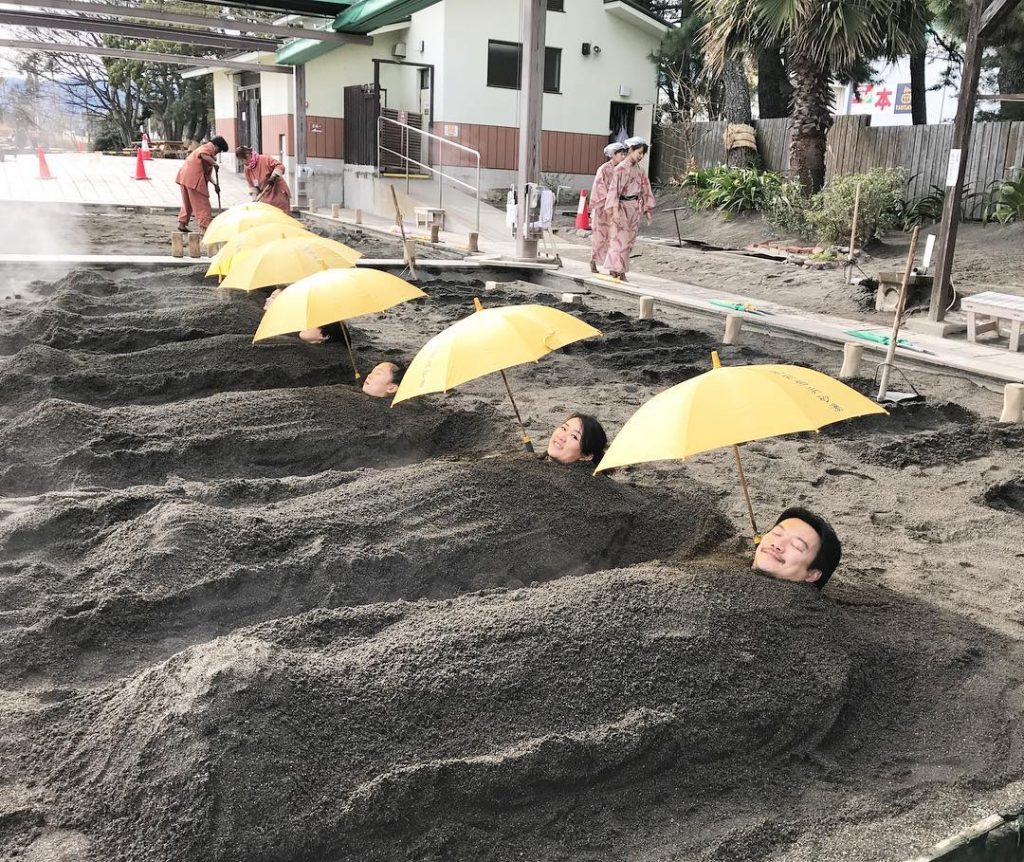Beppu Beach Sand Bath