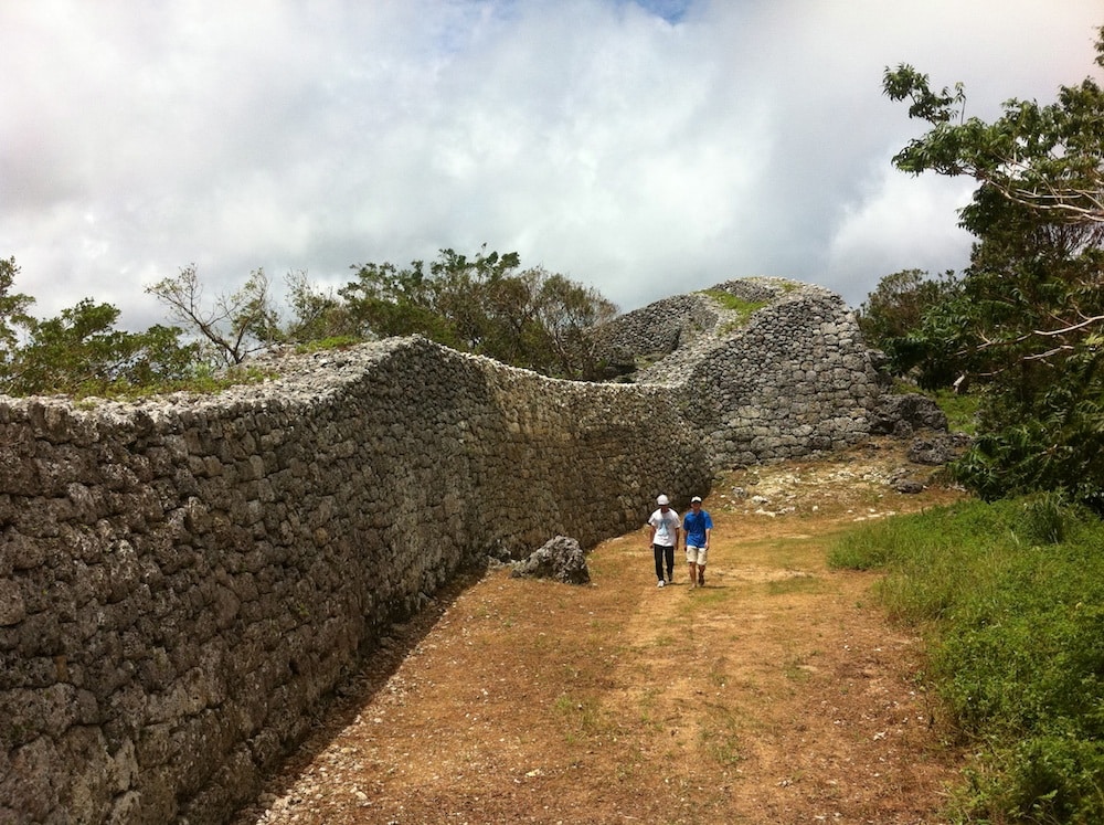 The Itokazu castle ruin