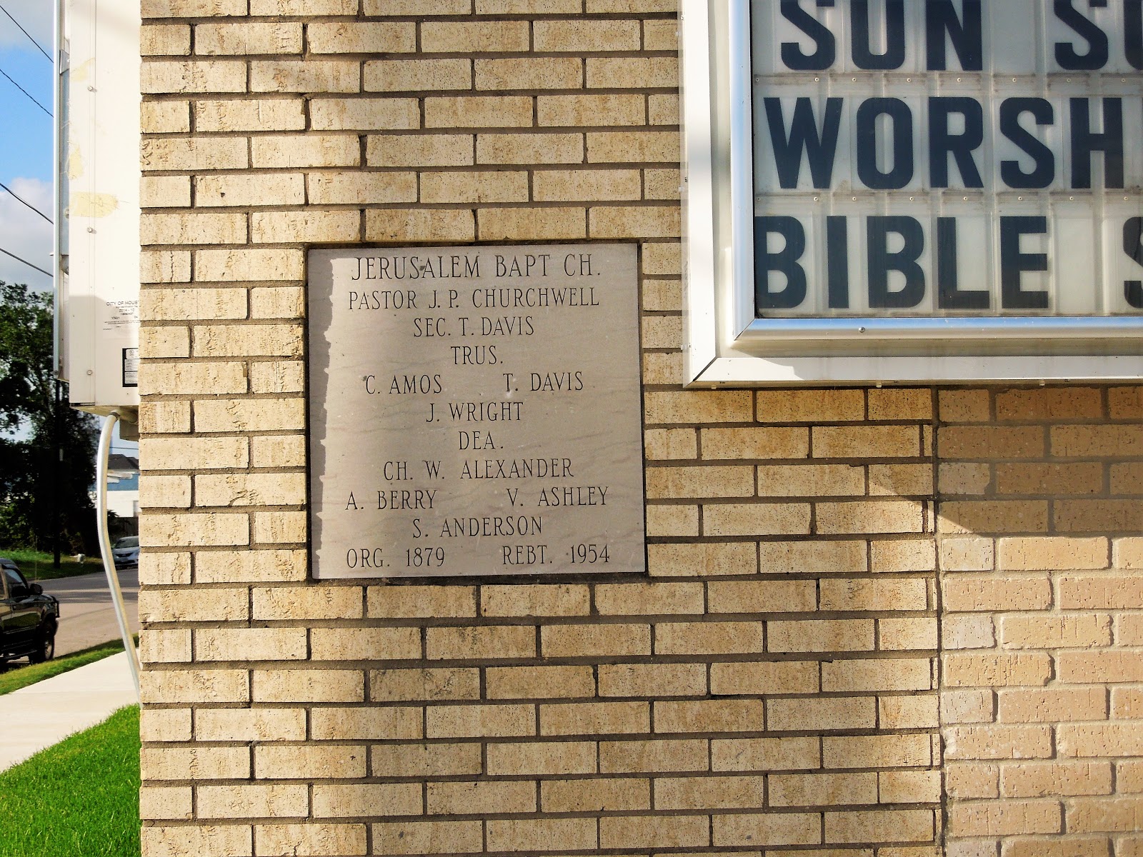 Jerusalem Baptist Church