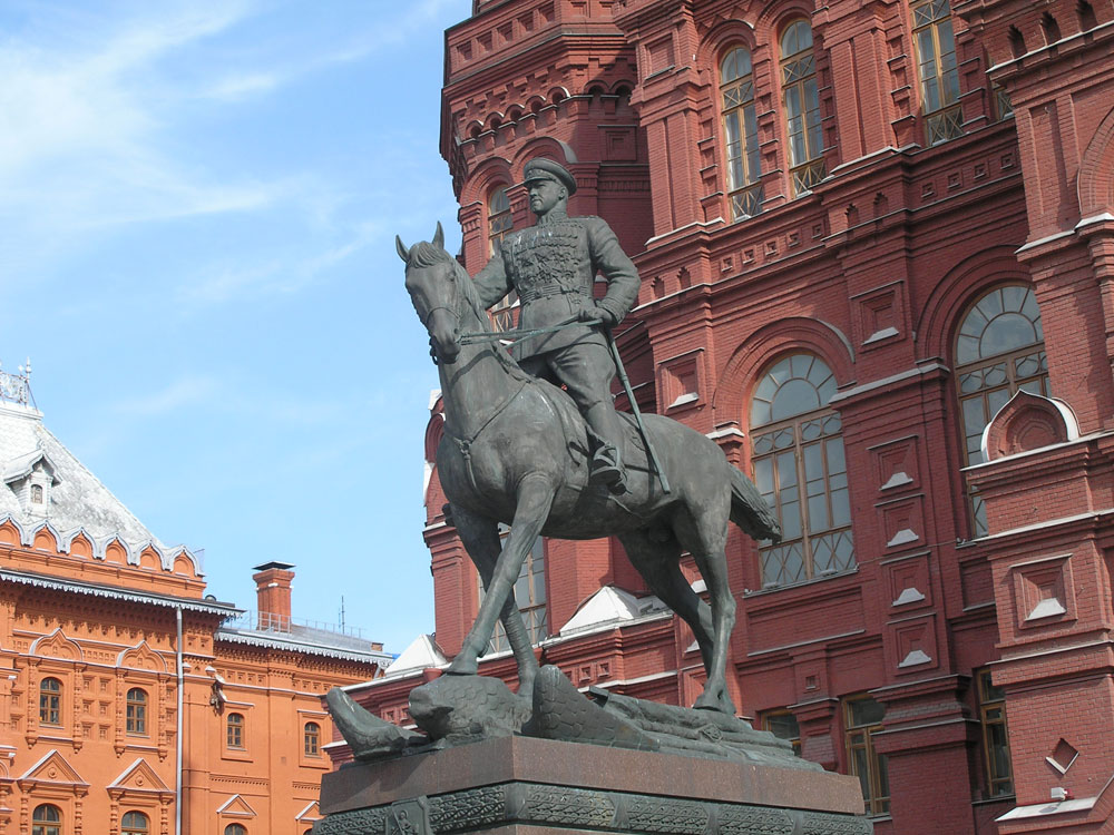 Monument to Zhukov