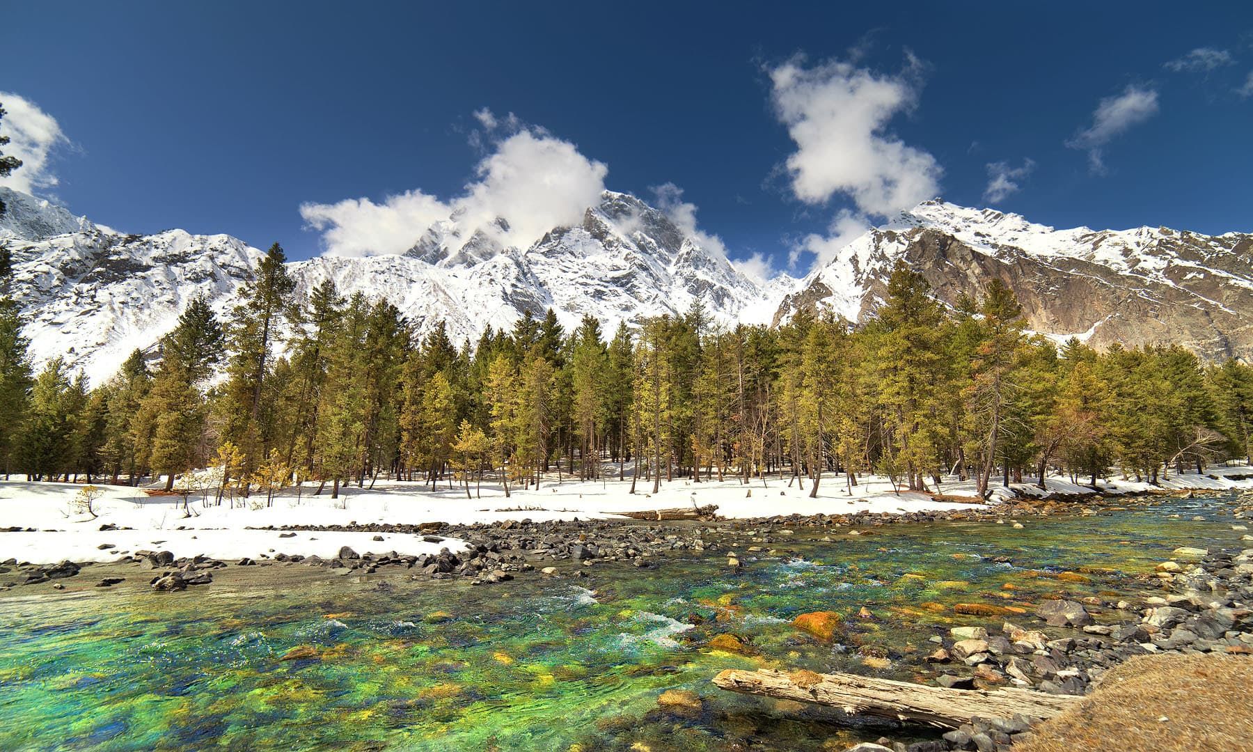Satrangi Lake