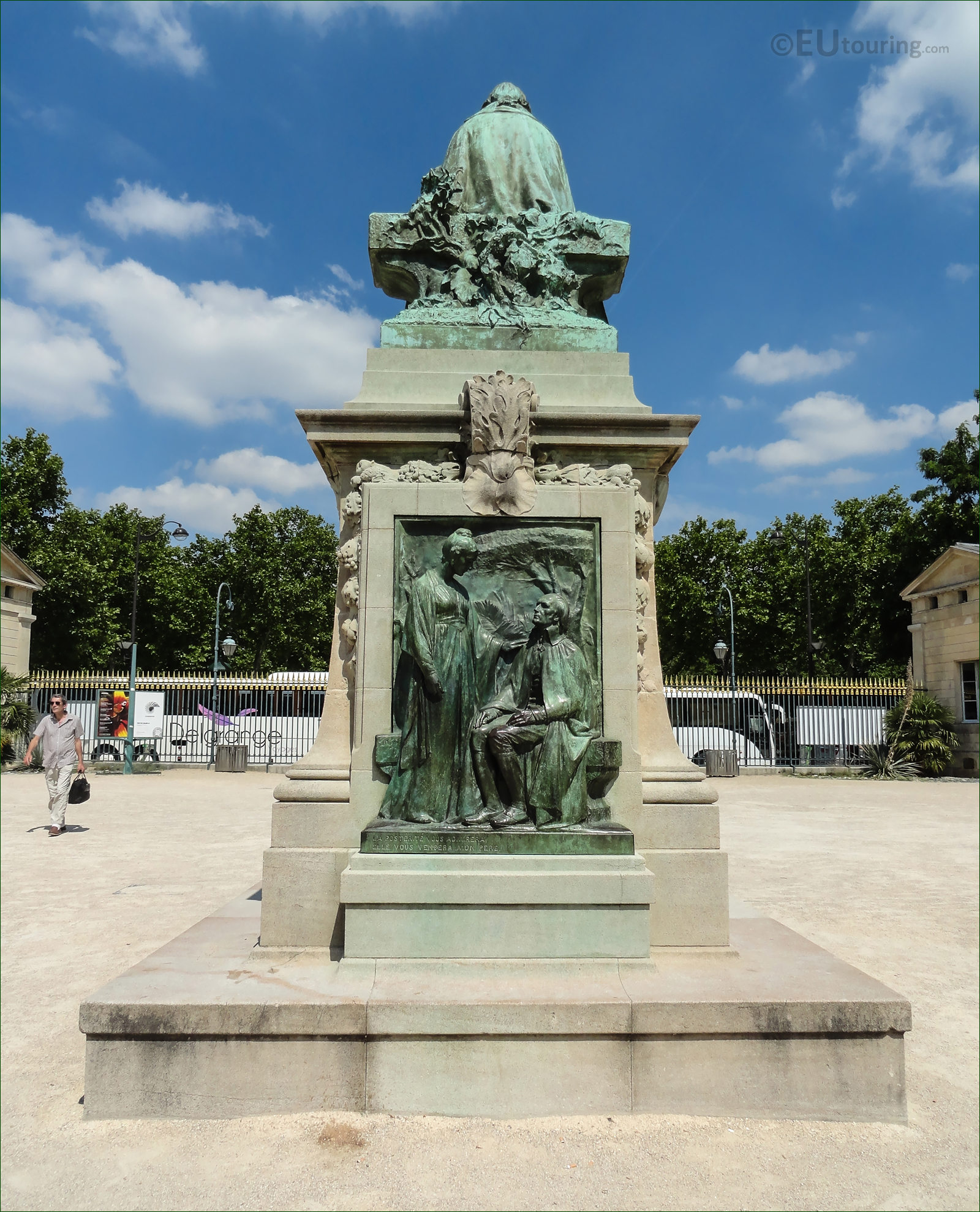 La Statue de Lamarck
