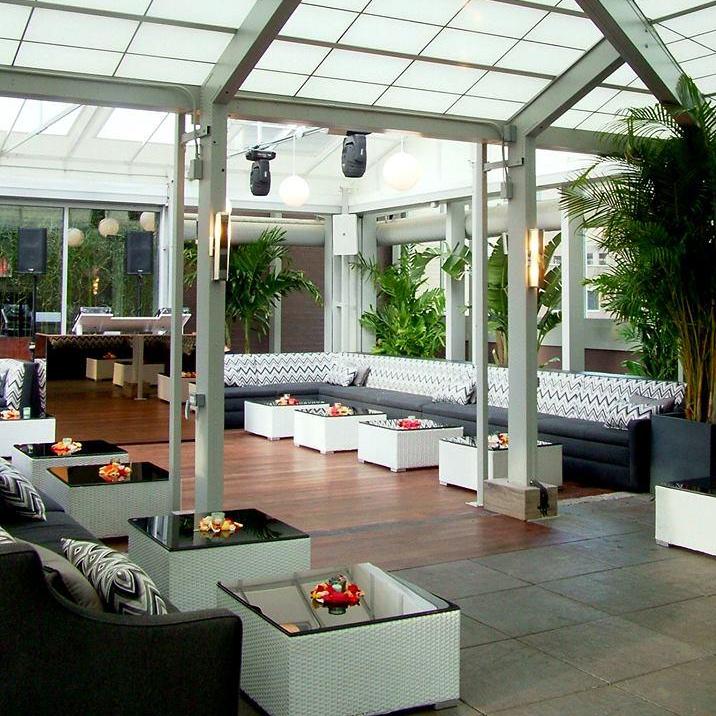 The Attic rooftop bar