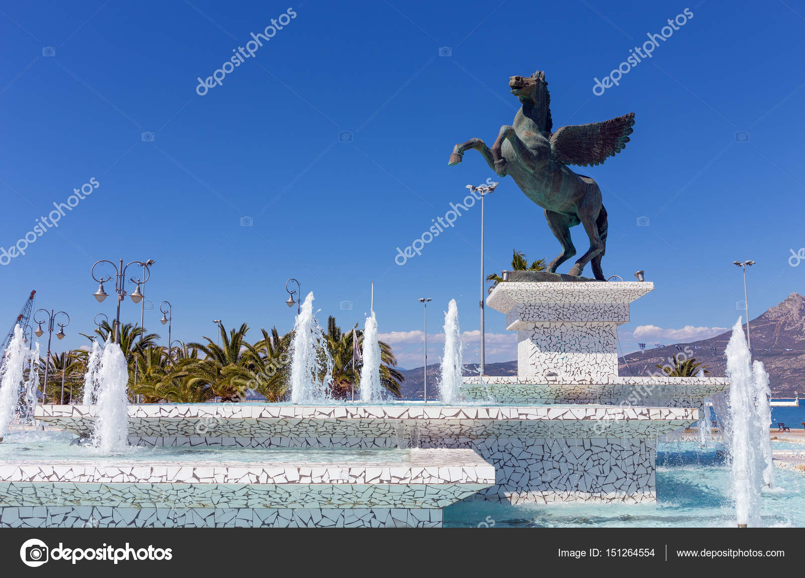 Pegasus Statue