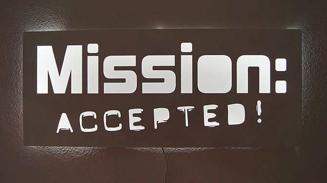 Mission Accepted