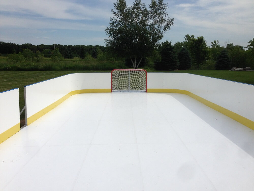 High Level Outdoor Ice Rink