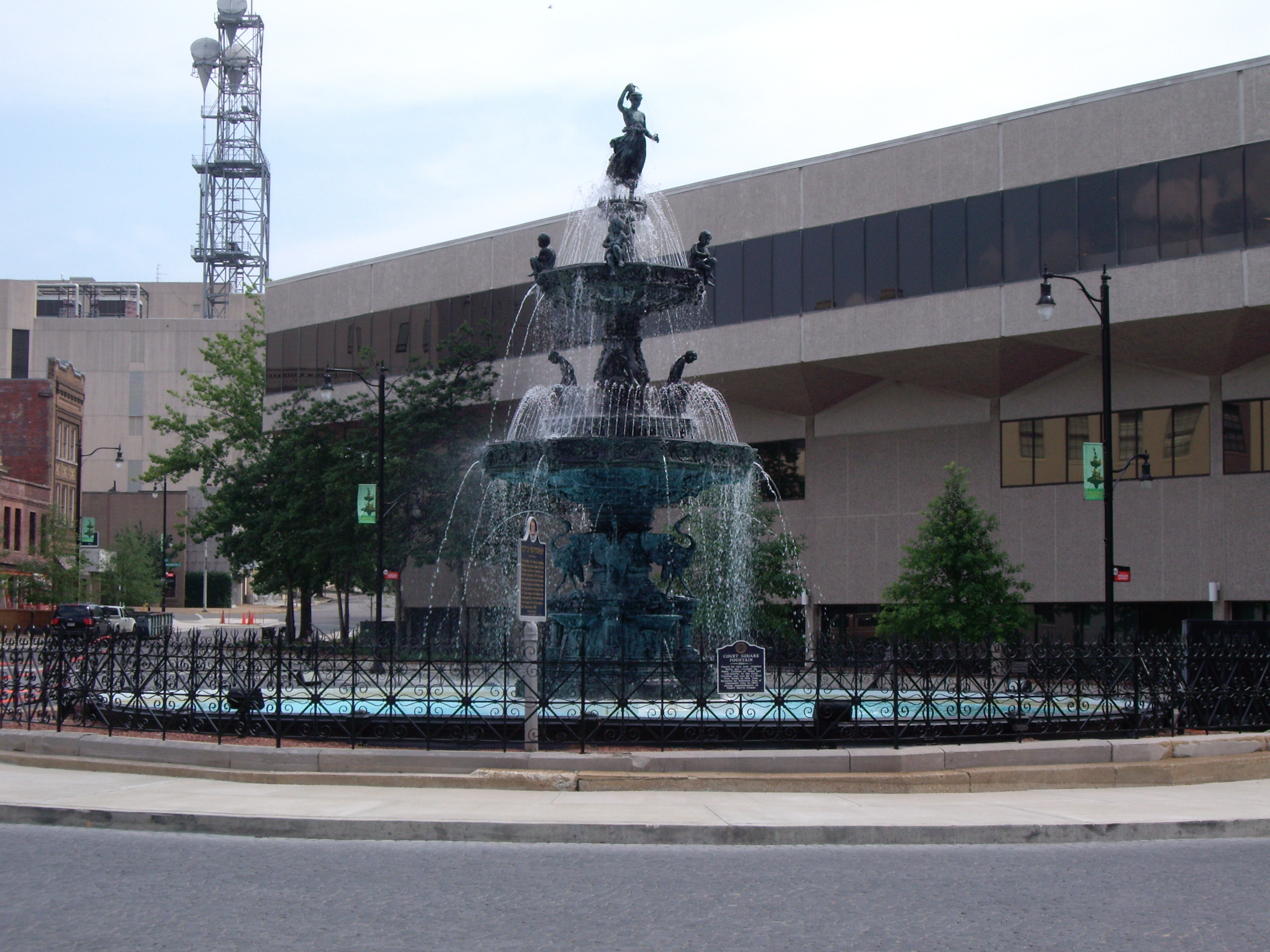 Court Square Fountain