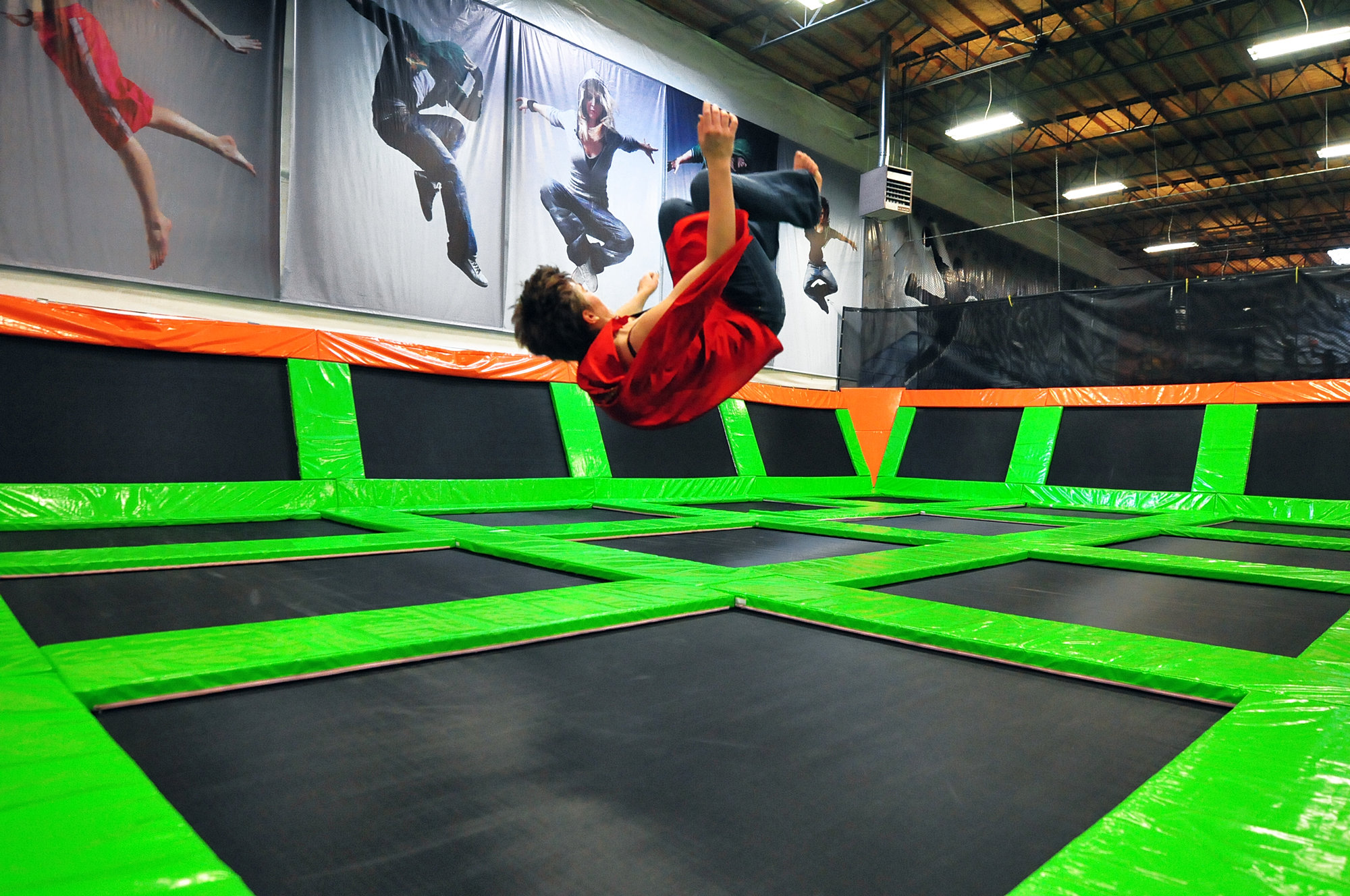 Elevated Sportz Indoor Trampoline Park