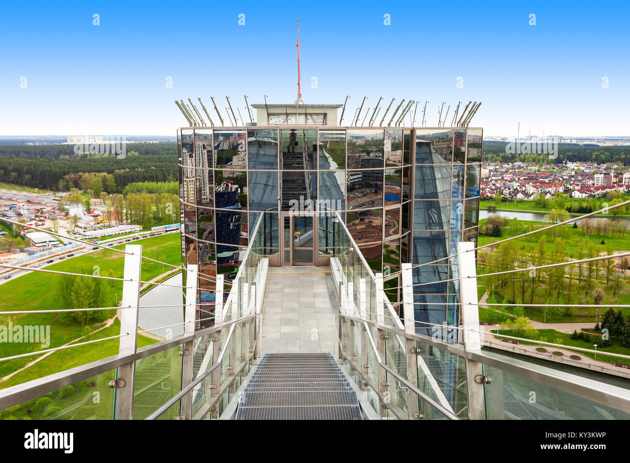 Observation Deck of National Library of Belarus